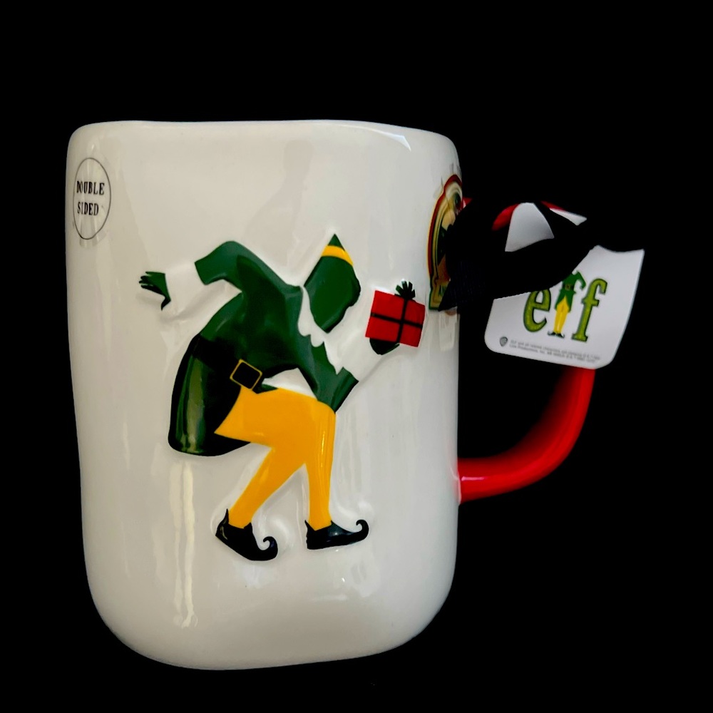 Elf mug by Rae Dunn